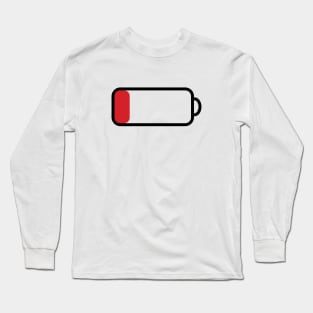 Low Battery Long Sleeve T-Shirt